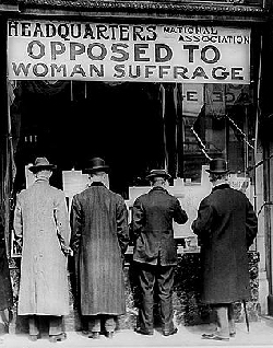 photo, Anti-suffrage Movement