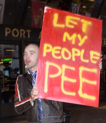 Photo from Creative Commons and taken in NYC Trans March
