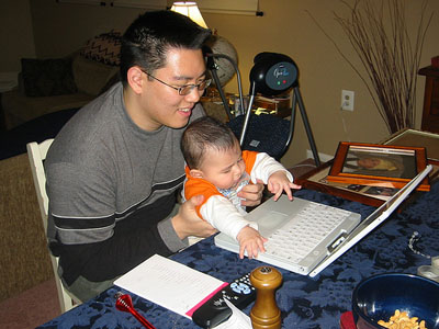 Early computer user, May 2006. Photo: Jason Shao