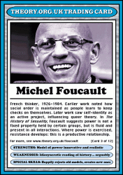 Foucault Trading Card