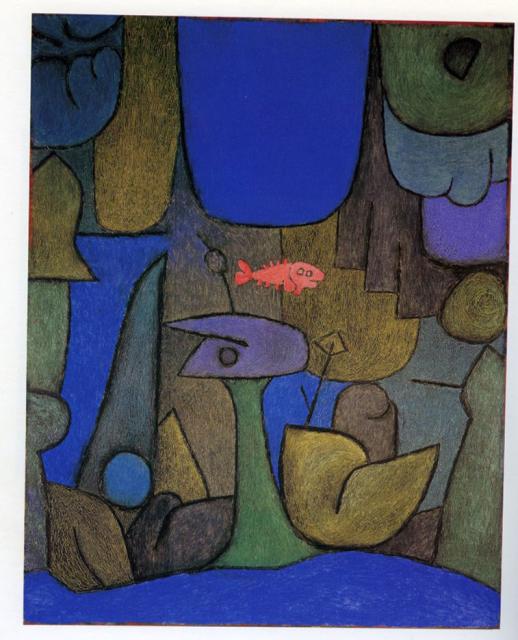 Paul Klee, Figure 54: "Underwater Garden" (1939)