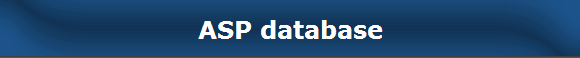 ASP database