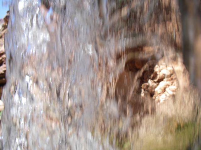 Picture through a waterfall- Deer Creek