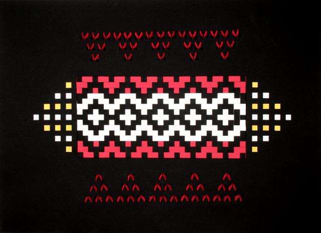 Paper Weavings (Title unknown)