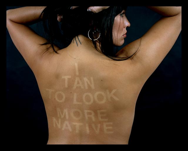 I Tan To Look More Native