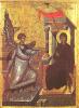 Annunciation icon, Byzantine