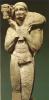 Moschophoros (Calf-bearer),c. 570 BC, found on Acropolis, c. 5 ft.