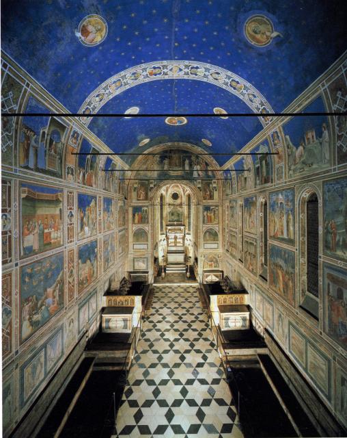 Giotto (c.1267-1337): Arena Chapel (Scrovegni Chapel), Padua, interior view looking east, 1303-06
