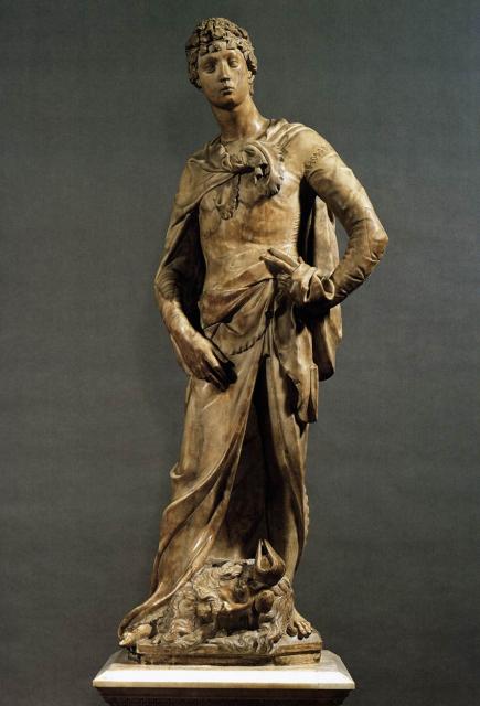 Donatello (1386-1466): David, 1409, marble