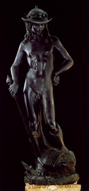 Donatello (1386-1466): David, 1428-30, bronze