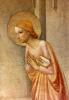 Fra Angelico (c.1395-1455): Annunciation (detail) from cell 3 in Convent of San Marco
