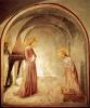 Fra Angelico: Annunciation, fresco from cell 3 in Convent of San Marco, Florence,