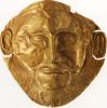 Mask of Agamemnon, 1550-1500 BC, Late Helladic Period, Mycenaean, gold