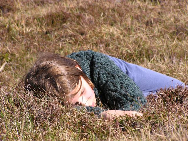 Morgan asleep