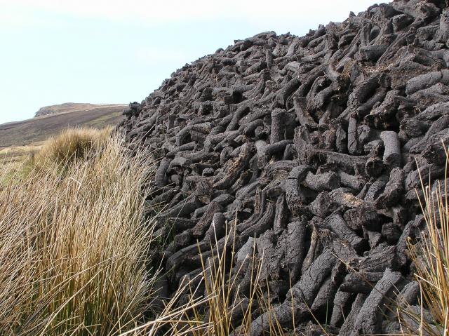 peat drying