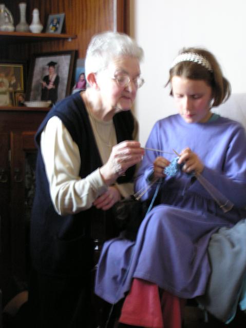 knitting class 1