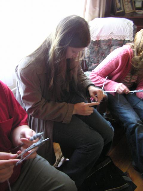knitting class 2