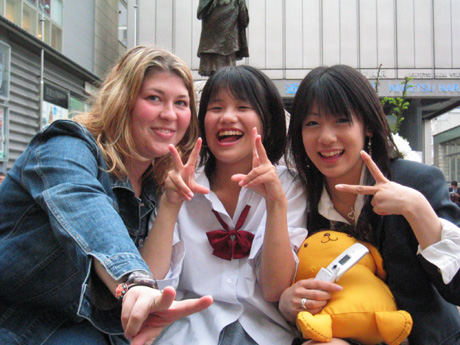 missy and girls in nara