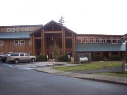 Squaxin Island Tribal Center main entrance