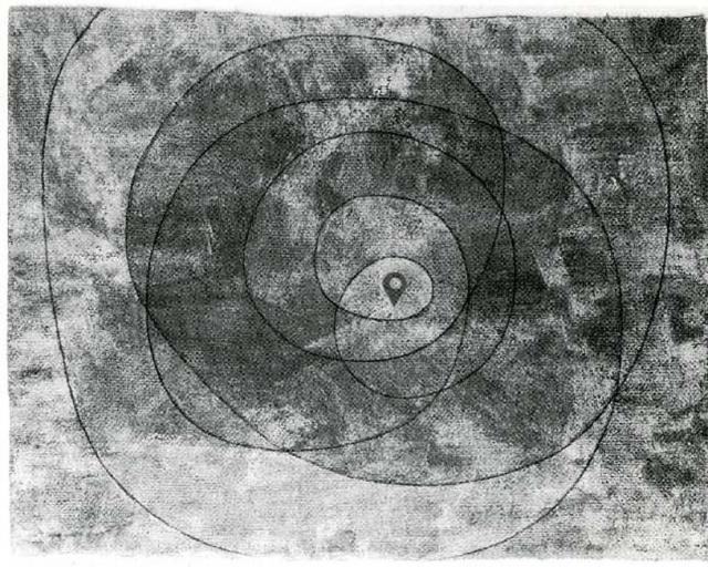 Paul Klee, Figure 105: "Around the Seed" (1935)