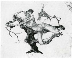 Paul Klee, Figure 35: "Virgin in a Tree" (1903)