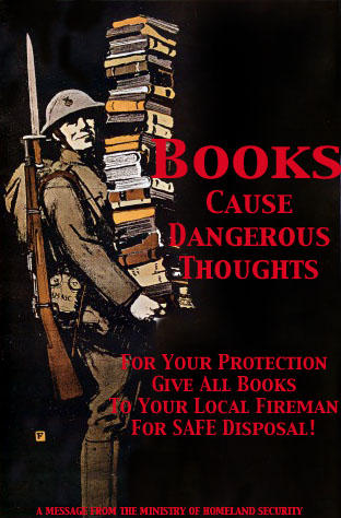 books cause dangerous thoughts